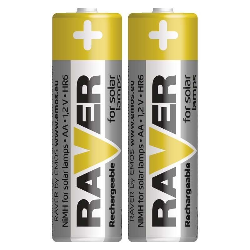 Elementai Raver HR6 600 mAh (AA) 2vnt. kaina ir informacija | Elementai | pigu.lt