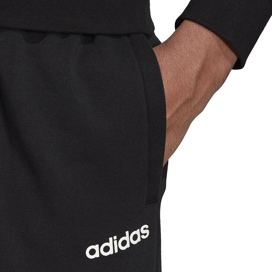 Futbolo kelnės Adidas Essentials Plain, juodi цена и информация | Futbolo apranga ir kitos prekės | pigu.lt