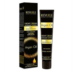 Naktinis kremas Revuele Argan Oil Cell Regeneration, anti-wrinkle, 50 ml kaina ir informacija | Veido kremai | pigu.lt