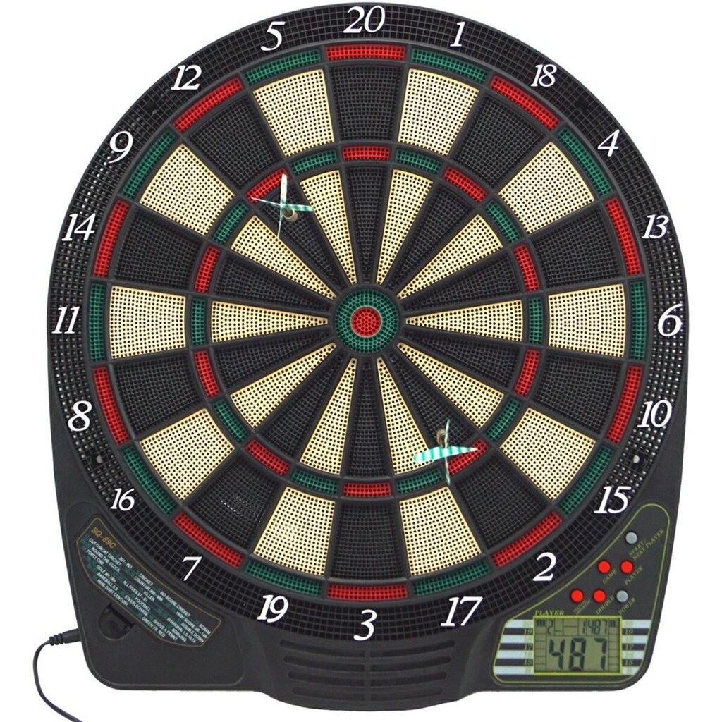 Elektroninė smiginio lenta Best Sporting Dart Chester, juoda kaina ir informacija | Smiginis | pigu.lt