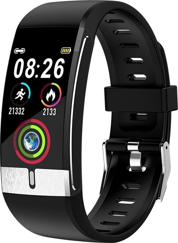 Media-Tech MT865 ActiveBand, Black kaina ir informacija | Išmaniosios apyrankės (fitness tracker) | pigu.lt