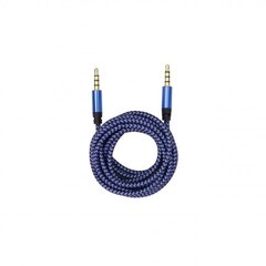Кабель Sbox AUX Cable 3.5мм to 3.5 мм fruity blue 3535-1.5BL цена и информация | Кабели и провода | pigu.lt