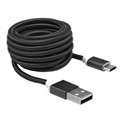 Sbox USB-10315B, USB-MicroUSB, 1.5m kaina ir informacija | Laidai telefonams | pigu.lt