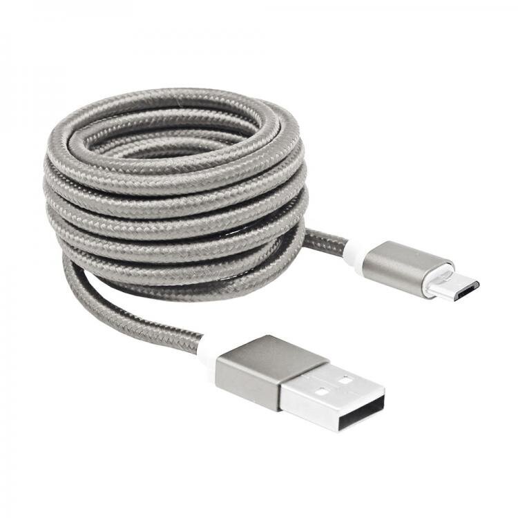 Sbox USB-10315W, USB-MicroUSB, 1.5m kaina ir informacija | Laidai telefonams | pigu.lt