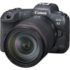 Canon EOS R5 + RF 24-105mm f/4L IS USM kaina ir informacija | Skaitmeniniai fotoaparatai | pigu.lt