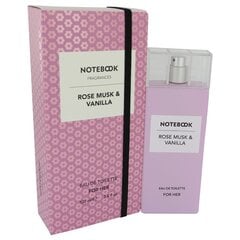 Tualetinis vanduo Notebook Fragrances Rose Musk & Vanilla EDT moterims 100 ml kaina ir informacija | Notebook Kvepalai, kosmetika | pigu.lt