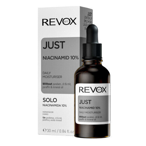 Maitinamasis veido serumas Revox Just Niacinamide Just 10%, 30 ml цена и информация | Veido aliejai, serumai | pigu.lt