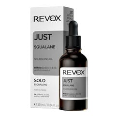 Maitinamasis veido odos aliejus Revox Just Squalane Just, 30 ml kaina ir informacija | Veido aliejai, serumai | pigu.lt