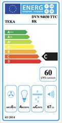 Teka 112950008 цена и информация | Вытяжки на кухню | pigu.lt