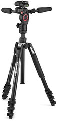 Manfrotto tripod kit MKBFRLA4BK-3W Befree 3-Way Live Advanced kaina ir informacija | Fotoaparato stovai | pigu.lt