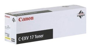 Toneris Canon C-EXV 17, geltonas kaina ir informacija | Kasetės lazeriniams spausdintuvams | pigu.lt