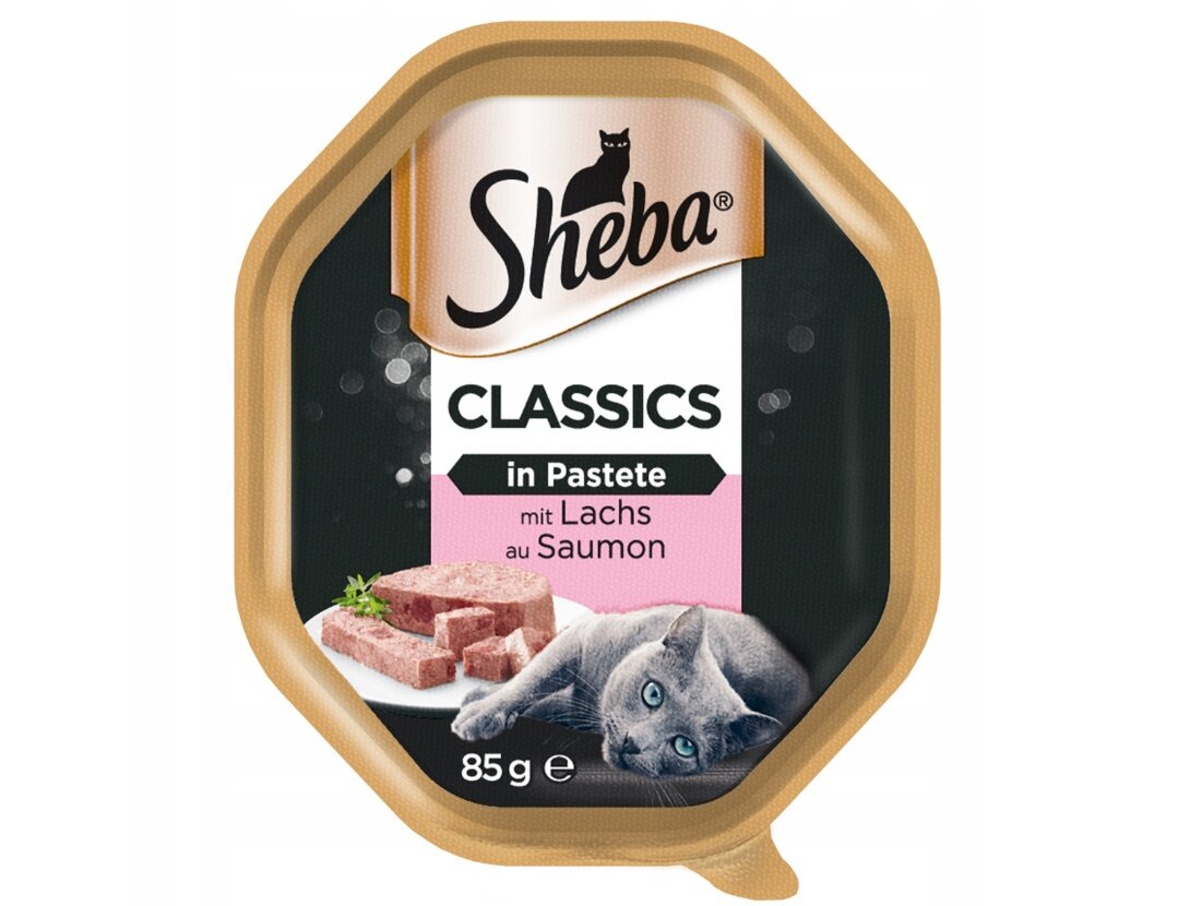 Sheba Classics katėms su lašiša, 20x85 g kaina ir informacija | Konservai katėms | pigu.lt