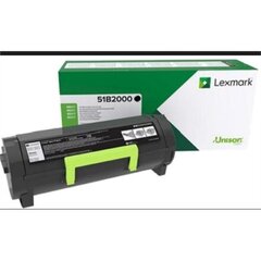 Lexmark Cartridge Black (51B2H00) Return, цена и информация | Картриджи для лазерных принтеров | pigu.lt