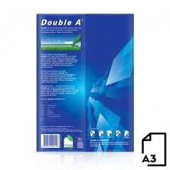 Бумага Double A (A категория), A3, 80g, 500 lapų цена и информация | Тетради и бумажные товары | pigu.lt