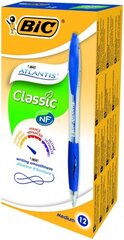 Ручка BIC ATLANTIS CLASSIC, 1.0 мм, синяя, 1 шт. (136700) цена и информация | Письменные принадлежности | pigu.lt