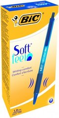 Ручки шариковые BIC SOFTFEEL CLIC 0,32 мм, синие, 12 шт. 914346 цена и информация | Письменные принадлежности | pigu.lt