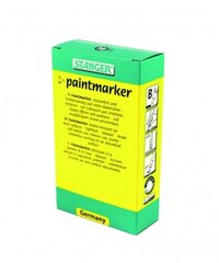 Žymeklis Stanger Paintmarker, 2-4 mm, 10 vnt, mėlynas kaina ir informacija | Rašymo priemonės | pigu.lt