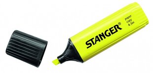 Маркер STANGER, 1-5 мм, желтый, 10 шт. 180001000 цена и информация | Письменные принадлежности | pigu.lt