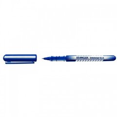 Rašiklis Solid InkLiner 0.5 mm, mėlynas, pakuotėje 10 vnt 7420002 kaina ir informacija | Rašymo priemonės | pigu.lt