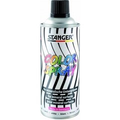 Purškiami dažai Stanger Color Spray MS 100001, 400 ml, balti kaina ir informacija | Piešimo, tapybos, lipdymo reikmenys | pigu.lt