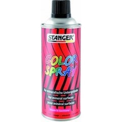 Purškiami dažai Stanger Color Spray MS 100005, 400 ml, raudoni kaina ir informacija | Piešimo, tapybos, lipdymo reikmenys | pigu.lt