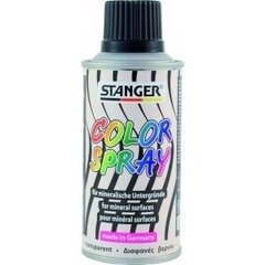 Аэрозольная краска Stanger Color Spray MS 100022, 400 мл, серебристая цена и информация | Принадлежности для рисования, лепки | pigu.lt