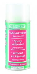 Purškiami klijai Stranger, nuolatiniam užklijavimui Permanent Mount, 150 ml, 1 vnt. 100062-1 цена и информация | Клей | pigu.lt