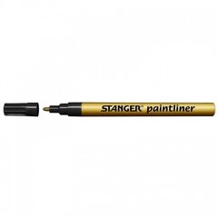 Маркер Stanger Paintliner Fine gold, 1-2 мм, 1 шт. цена и информация | Письменные принадлежности | pigu.lt