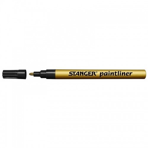 Žymeklis Stanger Paintliner Fine gold, 1-2 mm, 1 vnt цена и информация | Rašymo priemonės | pigu.lt