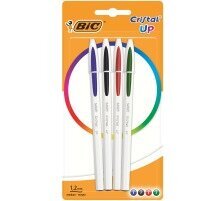 Ручка шариковая Bic Cristal Bicolor Mix AST, 1,2 мм, набор из 4 цветов 49464 цена и информация | Письменные принадлежности | pigu.lt