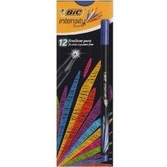 Лайнеры BIC Fineliners INTENSITY FINE Blue BCL Box 12 цена и информация | Письменные принадлежности | pigu.lt