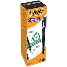 Gelinis rašiklis "Bic gel-ocity quick dry", juodas цена и информация | Rašymo priemonės | pigu.lt