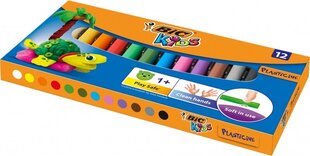 Plastilinas Bic 12 spalvų, 485495 kaina ir informacija | Piešimo, tapybos, lipdymo reikmenys | pigu.lt