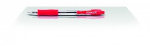 Tušinukas Stanger Softgrip retractable, raudonas, 1 vnt. 18000300040 kaina ir informacija | Rašymo priemonės | pigu.lt