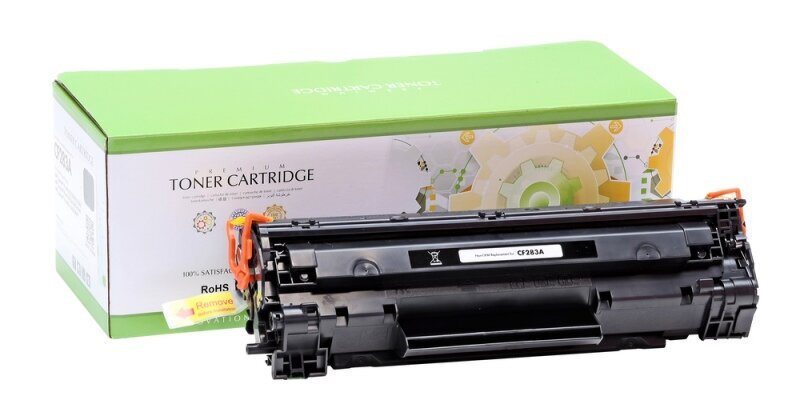 Kasetė tinkanti Static Control HP CF283A, juoda kaina ir informacija | Kasetės lazeriniams spausdintuvams | pigu.lt