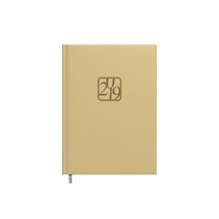 Planning notebook calendar for 2019, A5, Beige, Delivery 2-3 W.D. цена и информация | Бизнес подарки | pigu.lt