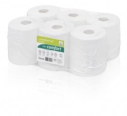 WEPA Centre Feed Rolls for Feed point system RPMB2138, 6pcs, 138m, 395 sheets, 20x35 цена и информация | Туалетная бумага, бумажные полотенца | pigu.lt