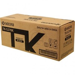 Kyocera TK-5270K (1T02TV0NL0), juoda kasetė kaina ir informacija | Kasetės lazeriniams spausdintuvams | pigu.lt
