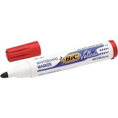 BIC whiteboard marker VELL 1751, 1-5 mm, red,12 pc 701030, цена и информация | Канцелярские товары | pigu.lt