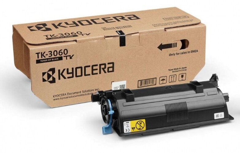 Kyocera TK-3060 (1T02V30NL0), juoda kasetė Kyocera toner cartridge for use in Kyocera ECOSYS M 3145 idn and ECOSYS M 3645 idn and others kaina ir informacija | Kasetės lazeriniams spausdintuvams | pigu.lt