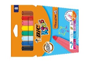 Фломастеры Bic visa color XL, 8 шт. цена и информация | Принадлежности для рисования, лепки | pigu.lt