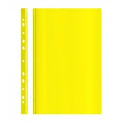 Папка с прозрачной обложкой AD Class 100/150, 25 шт./упаковке, цвет желтый цена и информация | Kanceliarinės prekės | pigu.lt
