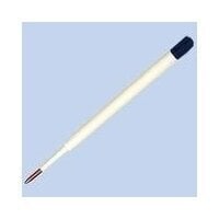 Сменный стержень для шариковой ручки пластиковый, с винтом, синий цена и информация | Письменные принадлежности | pigu.lt