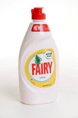 Fairy Lemon, indų ploviklis, 450 ml. цена и информация | Очистители | pigu.lt