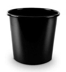 Ведро для мусора Forpus, 11 л, черная, пластиковая 2003-003 цена и информация | Kanceliarinės prekės | pigu.lt