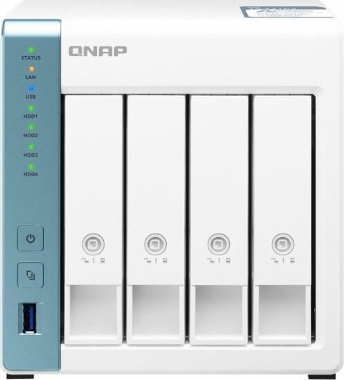 Qnap TS-431P3-2G kaina ir informacija | Išoriniai kietieji diskai (SSD, HDD) | pigu.lt