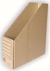 Подставка для документов SMLT, коричневый картон, 1003-002, 330x250x120 мм цена и информация | Kanceliarinės prekės | pigu.lt