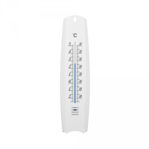 Išorinis termometras Bradas White Line, 26 cm цена и информация | Meteorologinės stotelės, termometrai | pigu.lt