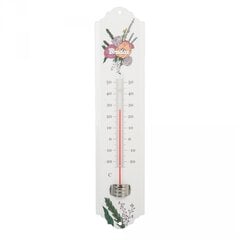 Išorinis termometras Bradas White Line, 22 cm kaina ir informacija | Meteorologinės stotelės, termometrai | pigu.lt