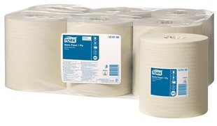 Hand towel rolls, paper, Tork Universal Centerfeed 310 M2, 1 sl., 300m, Recycled tissue, yellow, цена и информация | Туалетная бумага, бумажные полотенца | pigu.lt